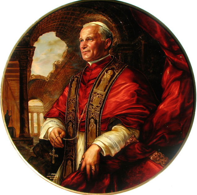 Portrait of His Holiness Pope John Paul II